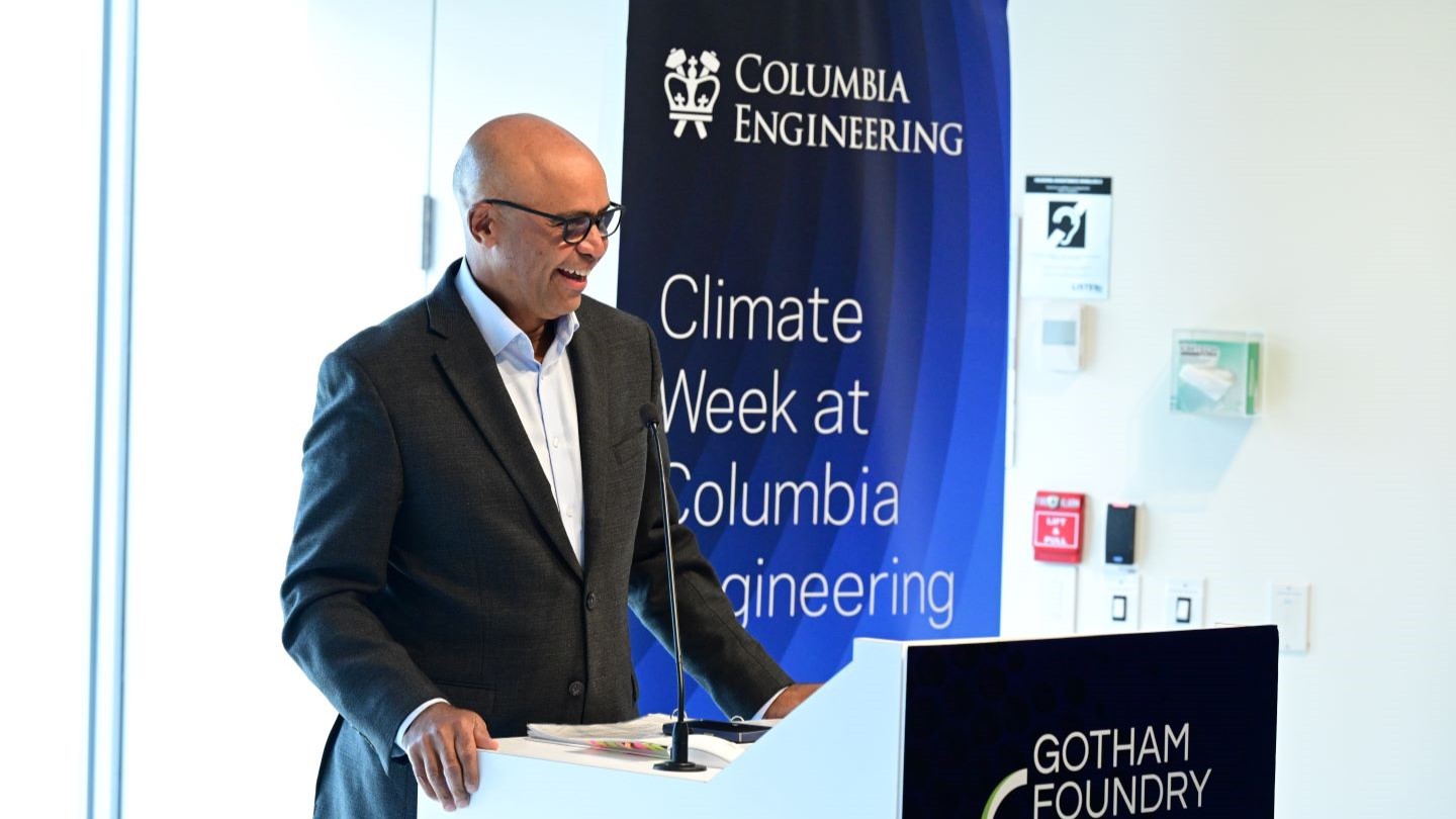speaker at climate week